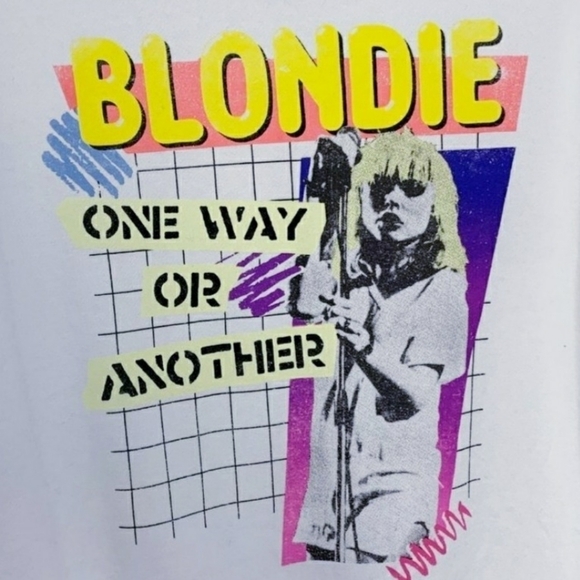 NWT Blondie Retro Gaphic Crewneck Sweatshirt Women's Medium M One Way Or Another - Picture 3 of 4